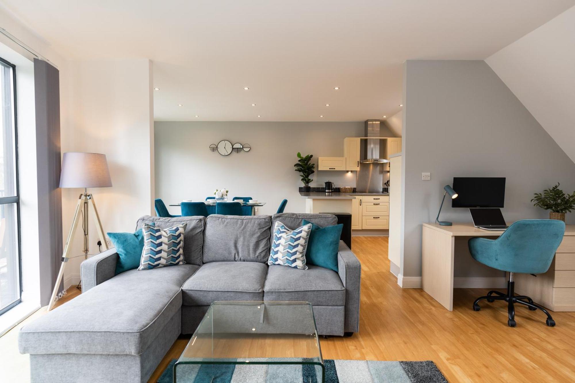 Cotels - The Millhouse: Modern With Ultrafast Wi-fi & Work Desks Apartamento *